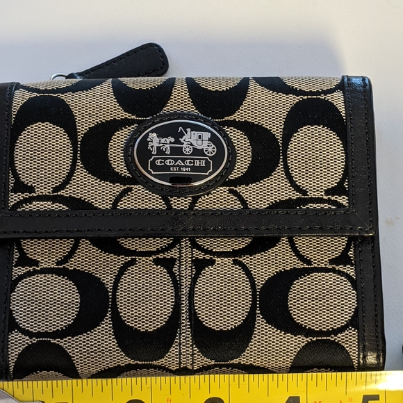 Black Coach and Wallet - Picture 8 of 13